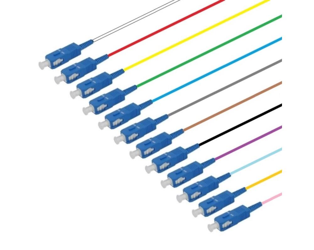 PT-SM9-T9X-SCU-15-BP Fiberworks AS  Pigtail SM SC/UPC 12-color, 1,5 m 9/OS2 G.657.A2, 900µm tight buffer