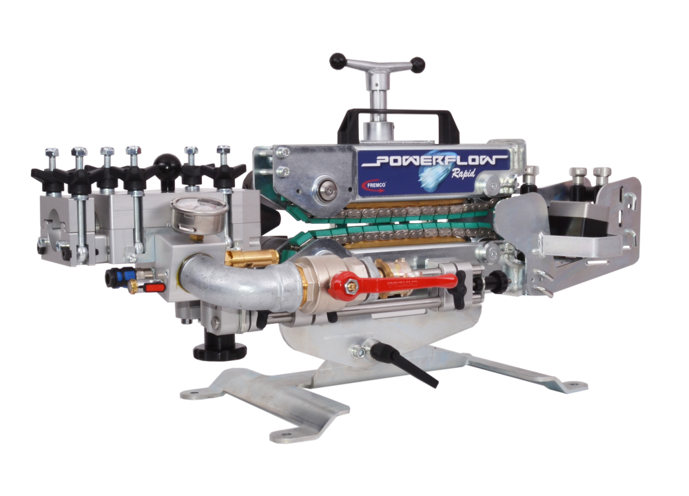 B-POWR-101-40001-5.5 Fremco A/S 101-40001 PowerFlow RAPID blåsemaskin 8-25mm Med kjede for 5.5-8 mm kabel