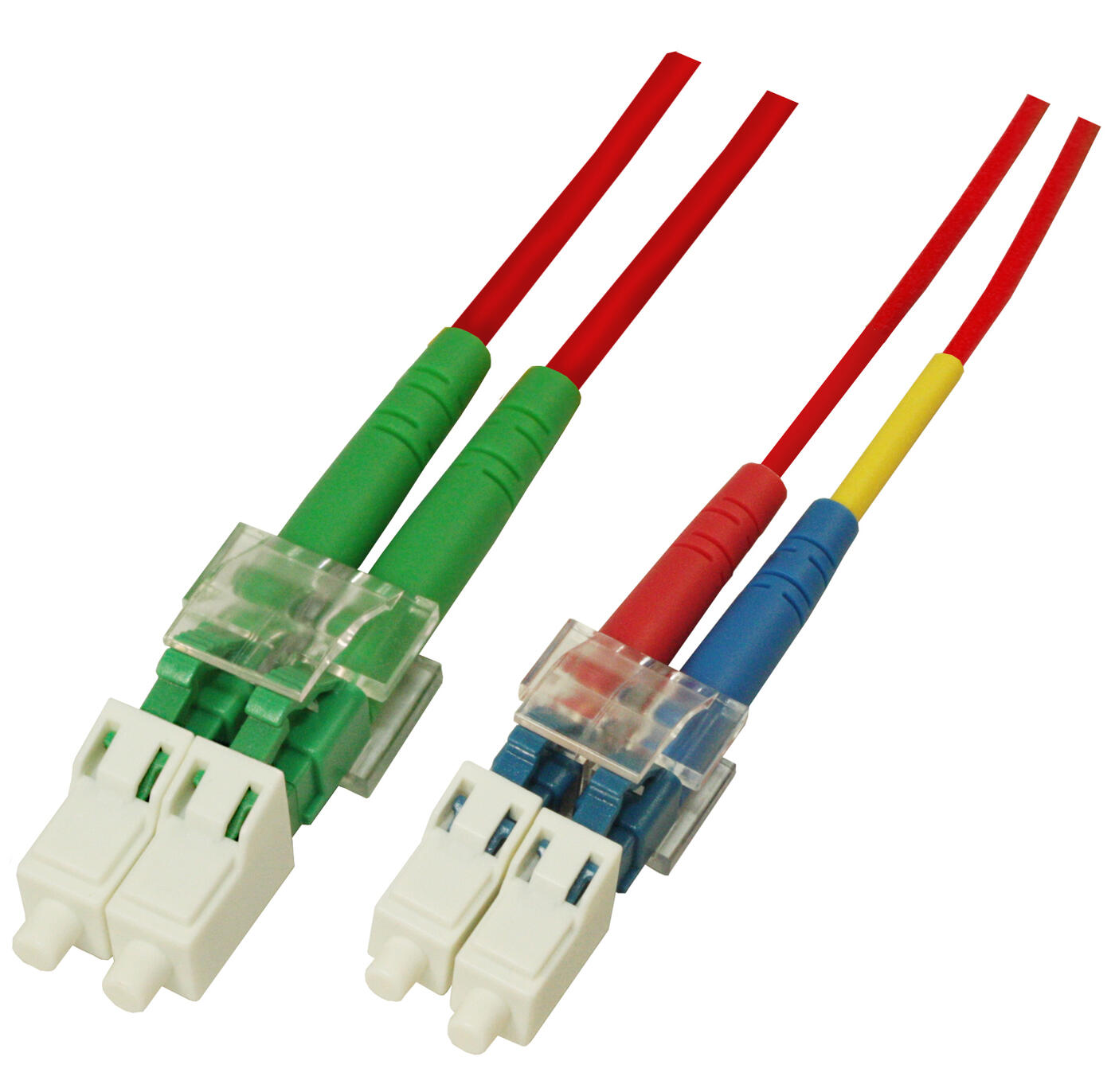 P-SM9-D2R-LCA-LCU-xx Fiberworks AS  Snor SM DPX LC/APC-LC/UPC xx m 9/OS2 G.657.A2 2x &#248;2mm R&#248;d