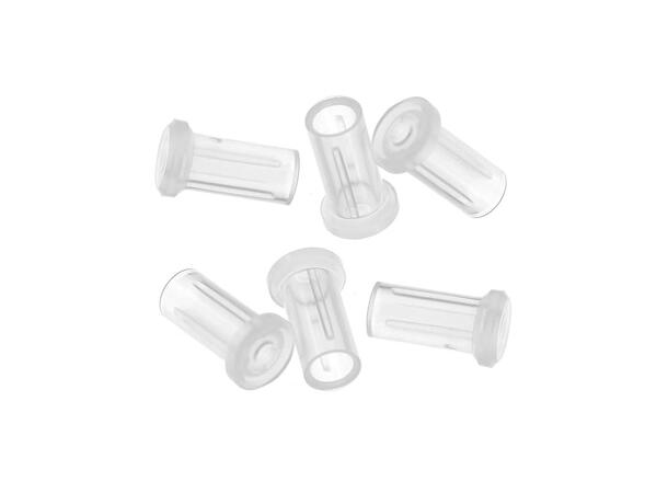 Adapter dustcap LC, bag of 100 pcs Transparent 