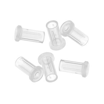 ADA-TRANSCAPS-LC100 Fiberworks AS  Adapter dustcap LC, bag of 100 pcs Transparent