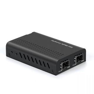 Mini SFP+/SFP+ 10G media converter Unmanaged, w/CDR, 125 Mbps - 11.7 Gbps