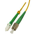 Snor SM SPX FC/APCR-LC/APC 7 m 9/OS2 G.657.A2 &#248;2mm Gul