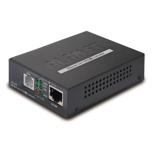 MC-PLANET-VC-231 PLANET VC-231 VC-231 10/100M Ethernet to VDSL2 conv. 1 x RJ45, 1 x VDSL2/RJ11,17a/30a profile