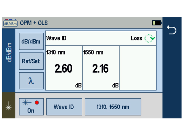 AFL FS200-304 PON OTDR 1310/1550/1650nm 37/36/37 dB, OLS/OPM, WF+BT, SC/APC, kit