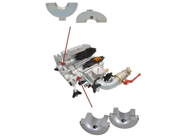 Adapter og rørholder innsatser 18 mm For Flex-blokk 103-200317004 