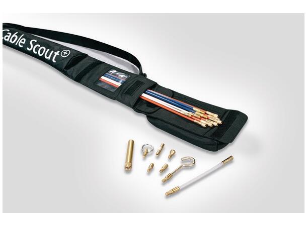CableScout+ Installasjonssystem Trekkeutstyr CS Deluxe-Sett 
