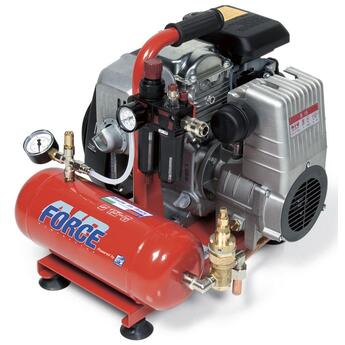 B-KOMP-S1506   FIAC kompressor 5 hk bensinmotor Luftmengde 275 l/min - 10 bar