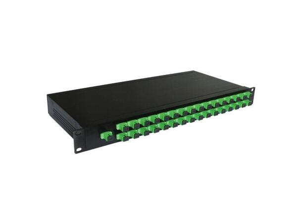 PLC splitter1:N i panel, SC/APC 1U, 19" 