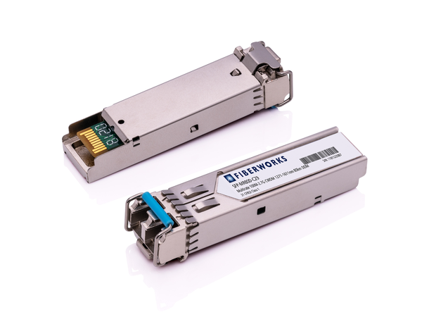 SFP, Multirate 100M-2.7G, DDM, 80km RGD CWDM 1291nm, 28dB, SM, Fiberworks 