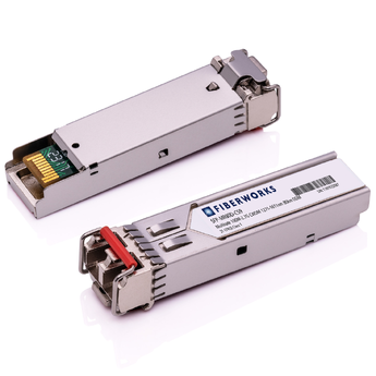 SFP-MR80D-C59-RGD-U Fiberworks AS  SFP, Multirate 100M-2.7G, DDM, 80km RGD CWDM 1591nm, 28dB, SM, Fiberworks