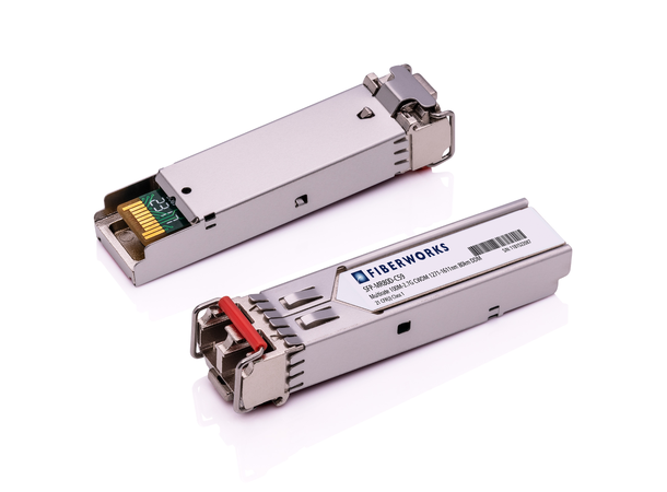 SFP, Multirate 100M-2.7G, DDM, 80km RGD CWDM 1591nm, 28dB, SM, Fiberworks 