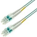 Snor MM DPX LC/PC-LC/PC 2,5 m 50/OM3 BIF 2x &#248;2mm Aqua