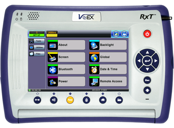 VeEX RXT-6400 400G PAM4 QSFP-DD og OSFP RXT-1200+ Platform, Ethernet