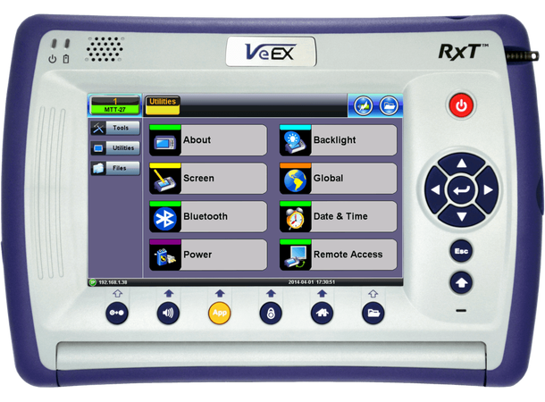 VeEX RXT-6400 400G PAM4 QSFP-DD og OSFP RXT-1200+ Platform, Ethernet