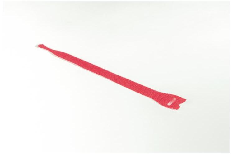 HT-BORR-200MM-ROD HellermannTyton 13 451 16 Borrel&#229;s bunteb&#229;nd r&#248;d TEXTIE M 12.5mm bredde, 200mm lengde, 10 pakning