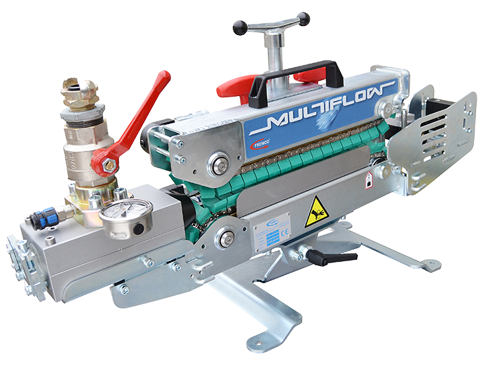 B-MULT-101-40021-8 Fremco A/S  Multiflow RAPID Blåsemaskin 8-32 mm Med kjede for 8-16 mm kabel