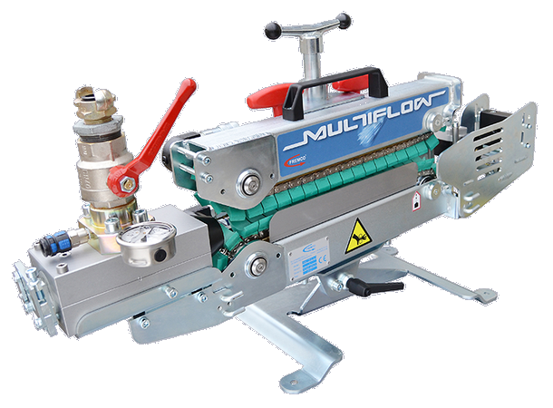 Multiflow RAPID Blåsemaskin 8-32 mm Med kjede for 8-16 mm kabel 