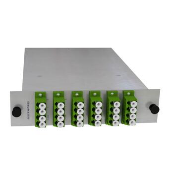F-SPLIT-LGX2-1x2-6 Fiberworks AS  PLC splitter 6x 1:2 i LGX2 modul LC/APC 
