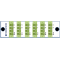 F-SPLIT-LGX2-1x2-6 Fiberworks AS  PLC splitter 6x 1:2 i LGX2 modul LC/APC 
