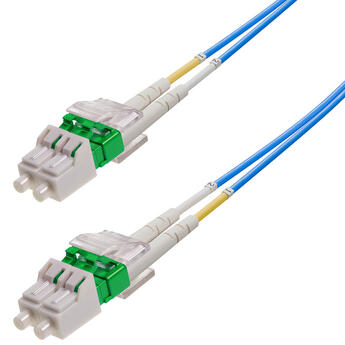 P-SM9-D2B-LCA-LCA-xx Fiberworks AS  Patch SM DPX LC/APC-LC/APC xx m 9/OS2 G.657.A2 2x ø2mm Blue