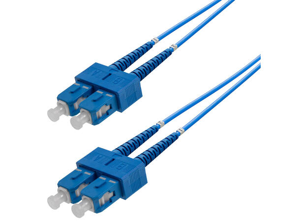 Patch SM DPX SC/UPC-SC/UPC xx m 9/OS2 G.657.A2 2x ø2mm Blue 
