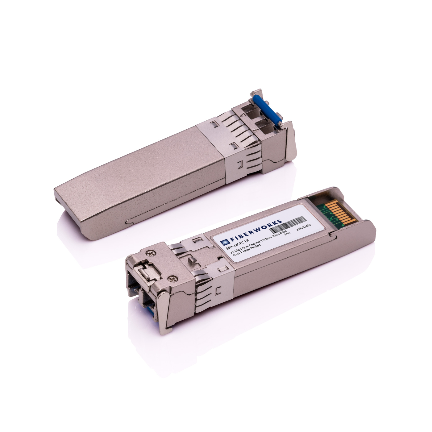 SFP-32GFC-LR Fiberworks AS  SFP28, 32G/16G Fibre Channel, 10km 1310nm, 5.5dB, DDM, SM
