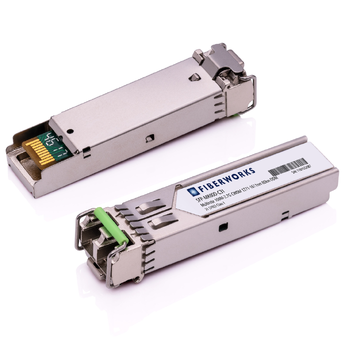 SFP-MR80D-C31-RGD-U Fiberworks AS  SFP, Multirate 100M-2.7G, DDM, 80km RGD CWDM 1311nm, 28dB, SM, Fiberworks