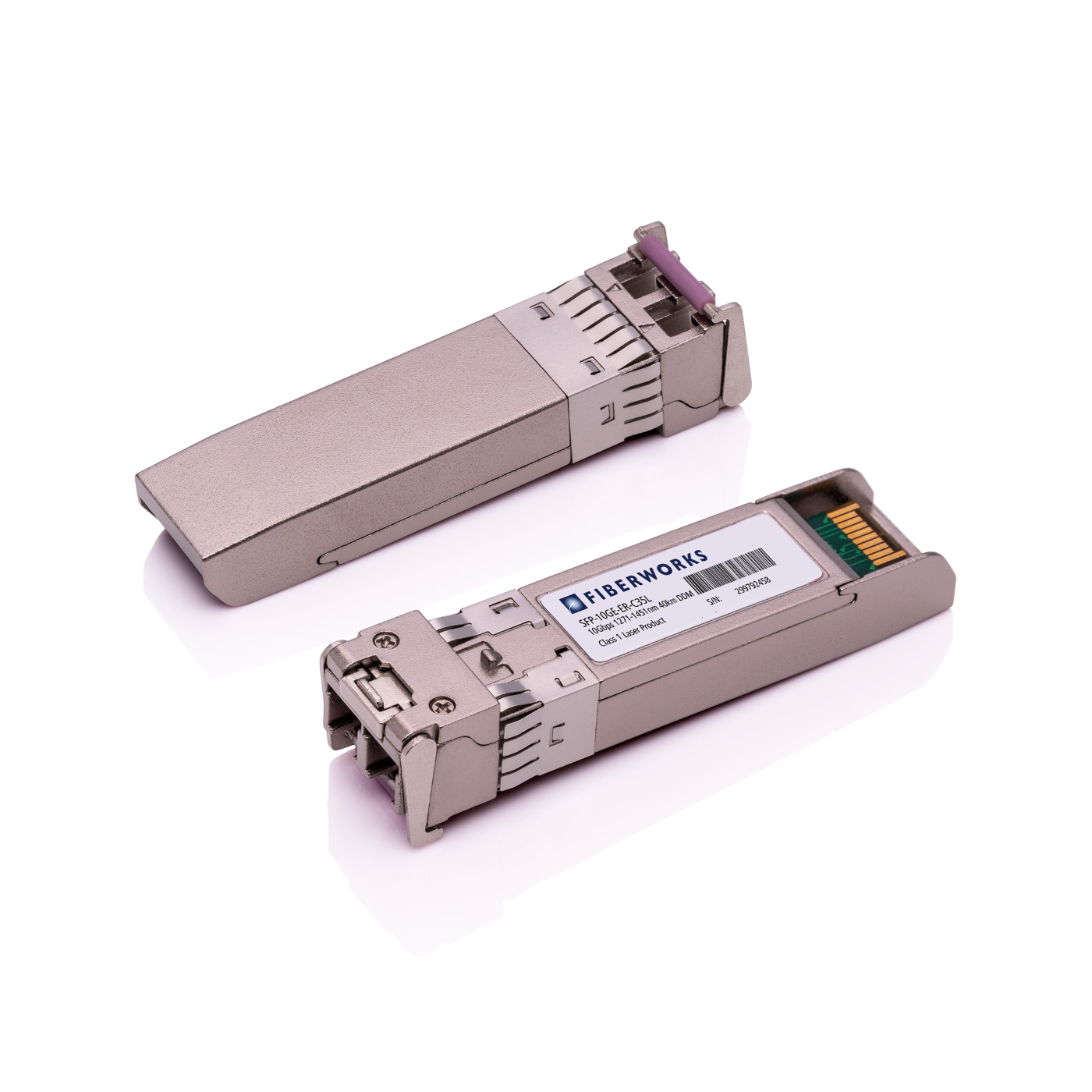 SFP-10GE-ER-C35-D Fiberworks AS  SFP+, 10GBase-LR, DDM, 30km, Low-Band CWDM 1351nm, 15dB, SM, Dell