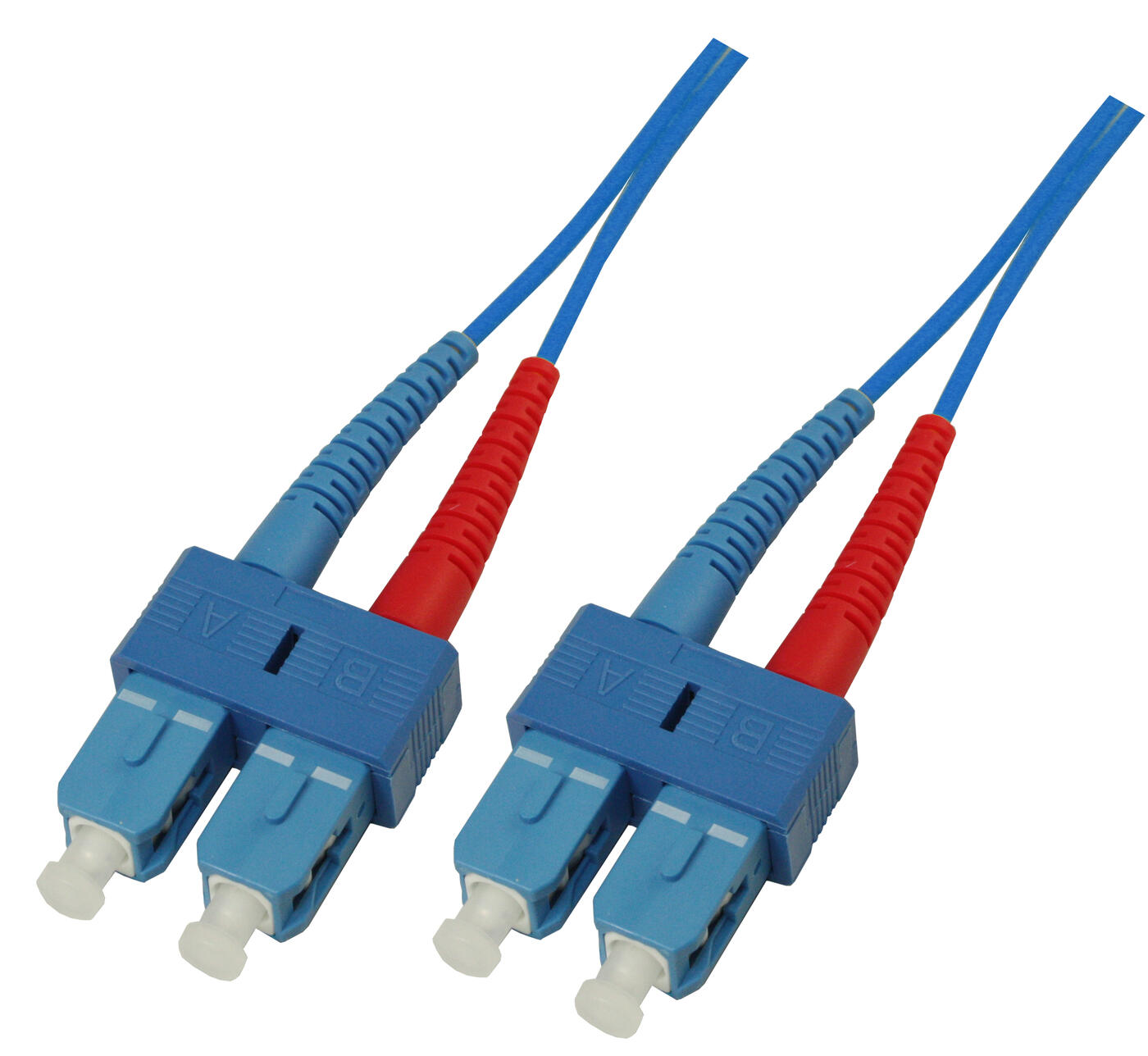 P-SM9-D2B-SCU-SCU-xx Fiberworks AS  Snor SM DPX SC/UPC-SC/UPC xx m 9/OS2 G.657.A2 2x &#248;2mm Bl&#229;
