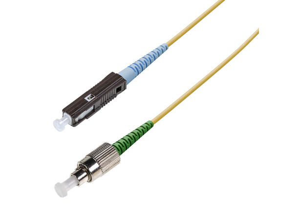 Snor SM SPX FC/APCR-MU/UPC xx m 9/OS2 G.657.A2 ø2mm Gul 