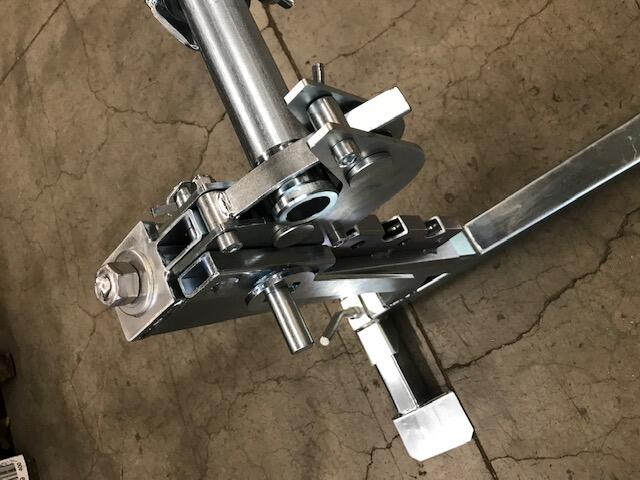 B-MINI-101-20011  XMINICAVFO Trommelstativ i galvanisert st&#229;l Trommeldiameter &lt;1800mm, vekt &lt;1.600kg