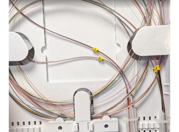Helavia Twin HT-1 fibermerker, pose à100 Merking av fiber på skjøtebrett 