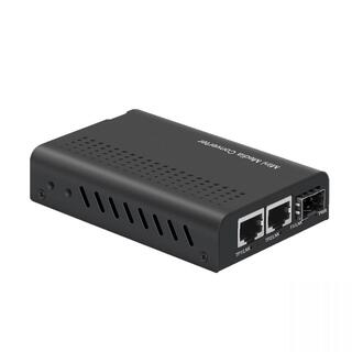 Mini SFP / 2x RJ45 1G media converter Unmanaged, Gigabit Ethernet, switching