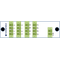 F-SPLIT-LGX2-1x16-1 Fiberworks AS  PLC splitter 1:16 i LGX2 modul LC/APC 