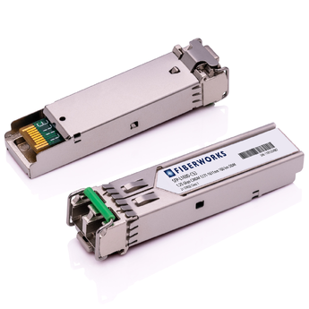 SFP-L160D-C53-H3 Fiberworks AS  SFP, 1.25 Gbps GigE, DDM, 160km CWDM 1531 nm, 37dB, SM/MM, H3C