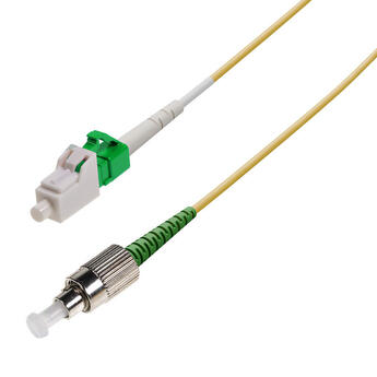 P-SM9-S2Y-FCA-LCA-xx Fiberworks AS  Snor SM SPX FC/APCR-LC/APC xx m 9/OS2 G.657.A2 ø2mm Gul