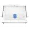 SP-FP20-48LCQ-EMPTY Fiberworks AS 6918851 19"/ETSI 2U panel for 48 LC-QUAD (192F) Teleskopskinner, med installasjonssett