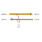 F-COADM-1DC-LU-xx Fiberworks AS  Fiberworks 1 ch. CWDM OADM "drop and continue", LC