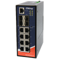 ORing GigE 8x 10/100/1000TX +4x SFP Managed Switch, Rugged, 12-48VDC