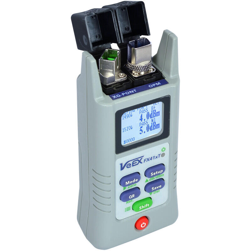 VX-FX41xT-PM-HP1 VeEX  VeEX FX41xT PON Effektmeter, H&#248;y Effekt 1490/1577nm med SC/APC kontakt og VFL