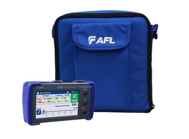 AFL TS100-60 PON-feilsøker, basic kit Effektmåling og "OTDR" til splitter 