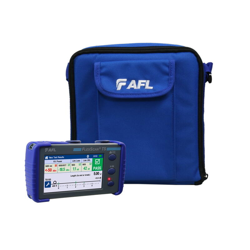 AFL-TS100-60-P2-BAS AFL TS100-60-BAS-P2-W1 AFL TS100-60 PON-feilsøker, basic kit Effektmåling og "OTDR" til splitter