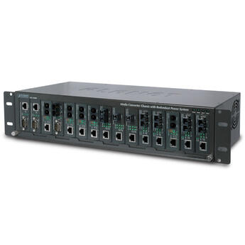 MC-PLANET-MC-1500R PLANET MC-1500R MC-1500R 15-slot Chassis, AC for FT/GT/XT/VC-2/ICS  media converters