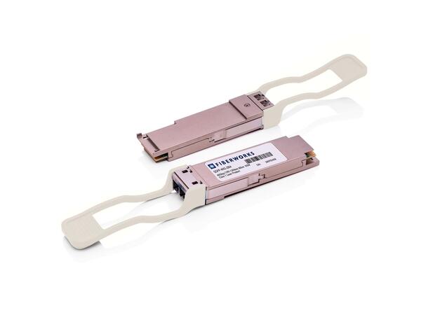 QSFP+, 40GBASE-ZR4, 4 x 10.3 Gbps, 80km 1310nm, 27dB, SM, LC 