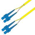 Snor SM DPX Forsterk SC/UPC-SC/UPC 100 m 9/OS2 G.657.A1 3x5mm Gul