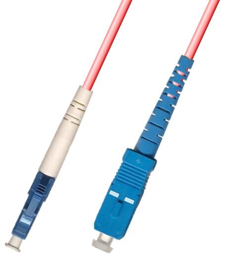 P-SM9-S2R-LCU-SCU-xx Fiberworks AS  Snor SM SPX LC/UPC-SC/UPC xx m 9/OS2 G.657.A2 &#248;2mm R&#248;d
