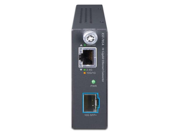 XST-705A 10G Smart Media Converter SFP+ Port, 10G/5G/2.5G/1G/100M  RJ45 