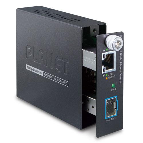 MC-PLANET-XST-705A PLANET XST-705A XST-705A 10G Smart Media Converter SFP+ Port, 10G/5G/2.5G/1G/100M  RJ45