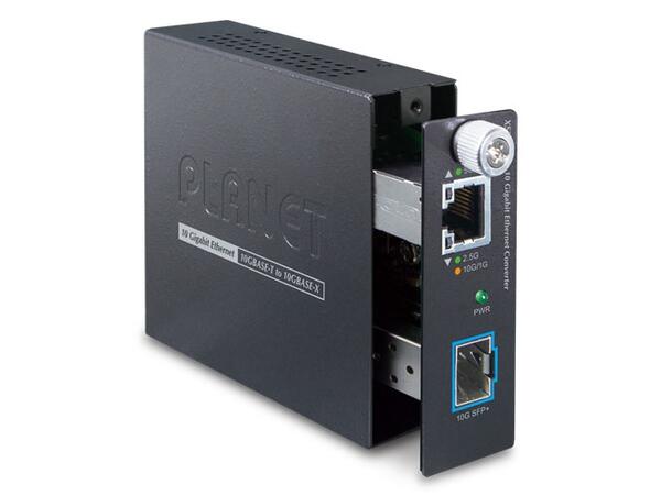 XST-705A 10G Smart Media Converter SFP+ Port, 10G/5G/2.5G/1G/100M  RJ45 